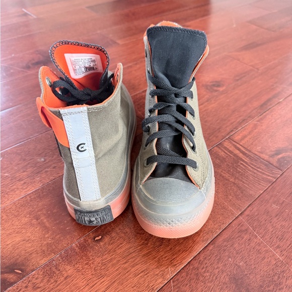 Converse Chuck Taylor All Star CX Hi stretch canvas sneakers in cargo khaki - Picture 3 of 11